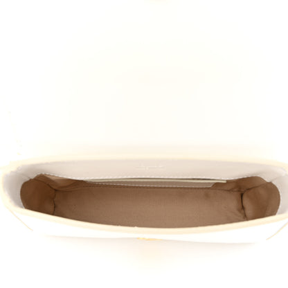 Chloe Calfskin Suede C Belt Bag Brilliant White 5 of 10