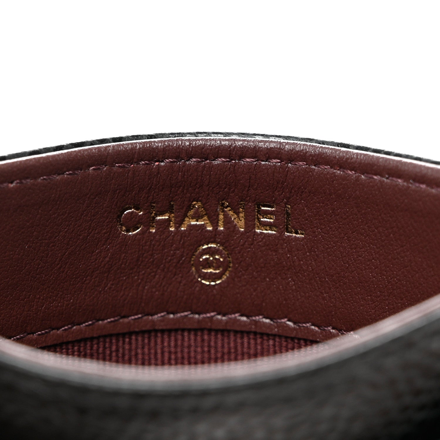 Chanel Caviar Quilted Card Holder Black 7 of 9