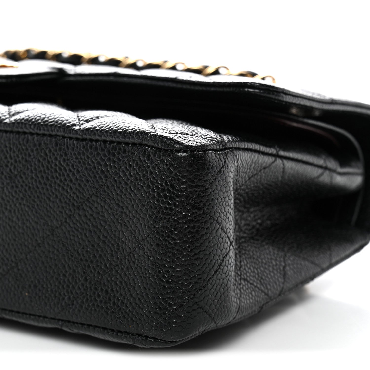 Chanel Caviar Quilted Medium Double Flap Black 10 of 10