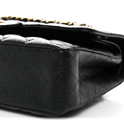 Chanel Caviar Quilted Medium Double Flap Black 10 of 10