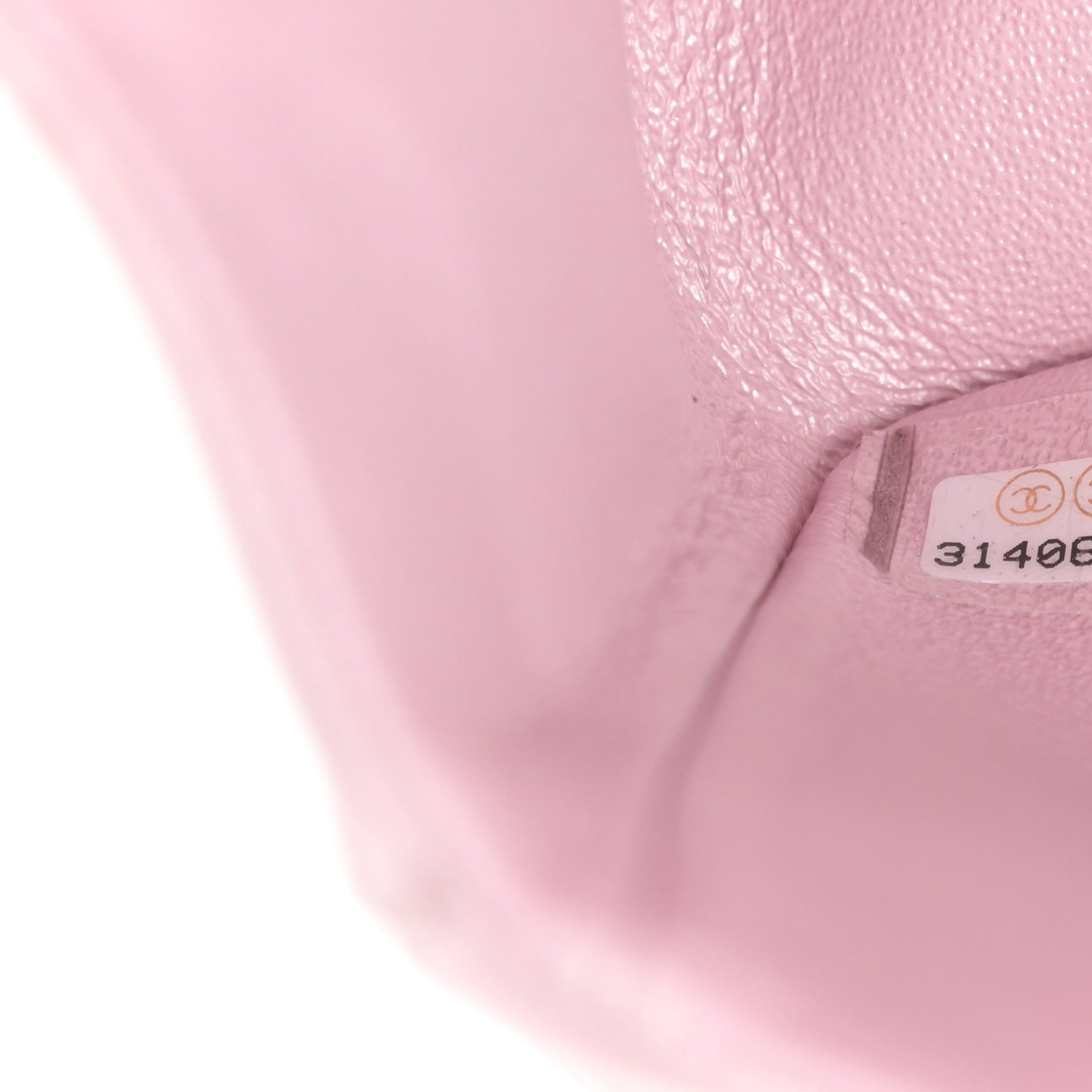 Chanel Iridescent Calfskin Quilted Medium Double Flap Light Pink 7 of 11