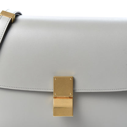 Celine Box Calfskin Medium Classic Box Flap Bag Zinc 8 of 8