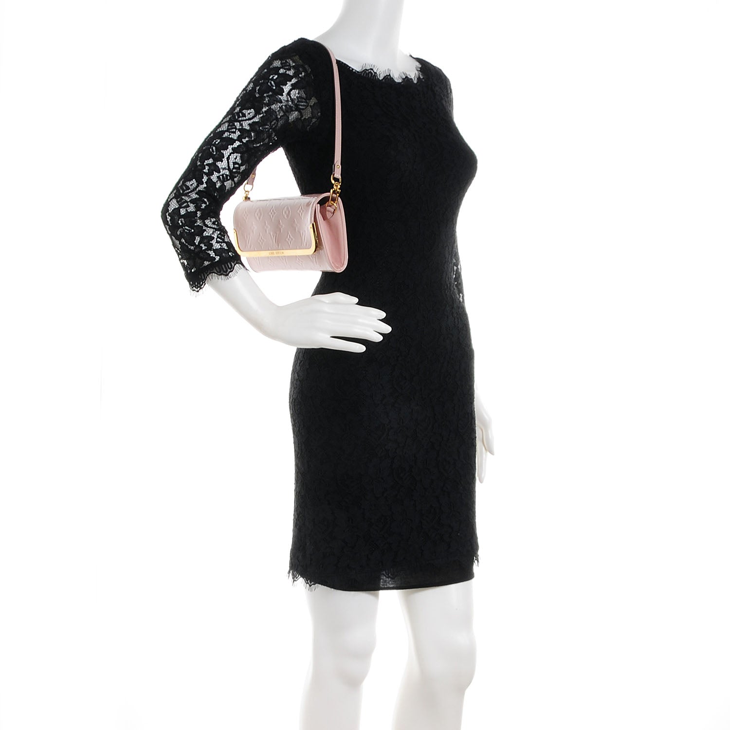 Louis Vuitton Vernis Rossmore MM Rose Angelique 2 of 7