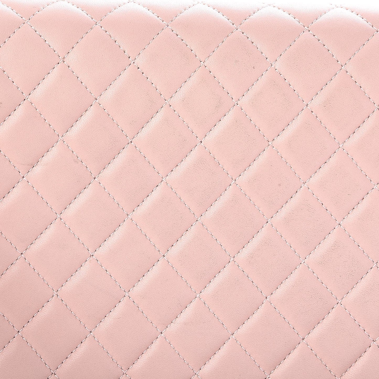 Lambskin Quilted Large Boy Flap Light Pink