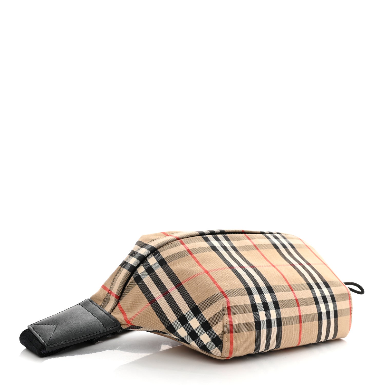 Burberry Nylon Vintage Check Medium Sonny Bum Bag Archive Beige Black 4 of 11