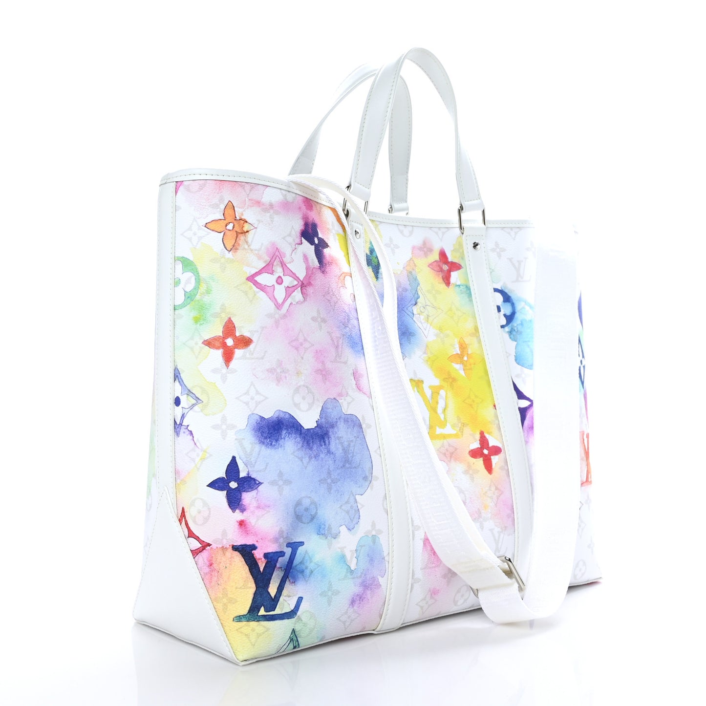 Monogram Watercolor New Tote GM Multicolor