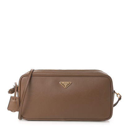 Prada Saffiano Crossbody Bag Caramel 1 of 9