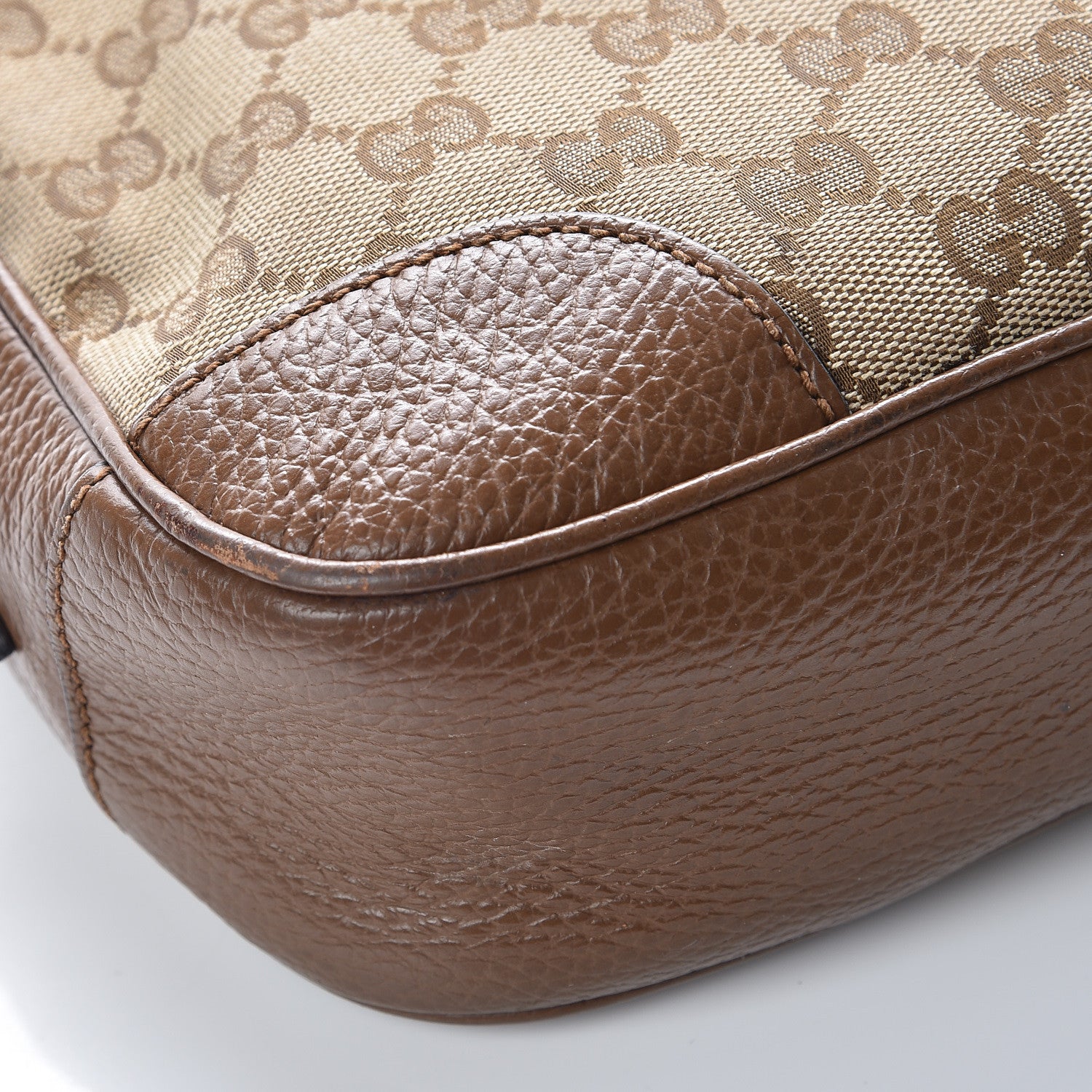 Gucci Monogram Mini Bree Messenger Bag Beige Tabacco 22 of 22
