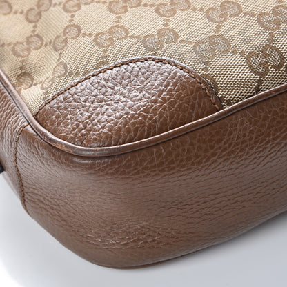 Gucci Monogram Mini Bree Messenger Bag Beige Tabacco 22 of 22