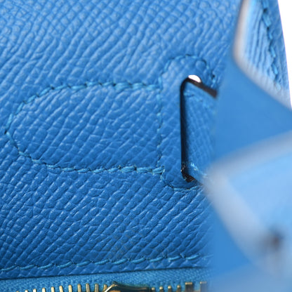 Hermes Epsom Kelly Sellier 28 Bleu Zanzibar 18 of 43