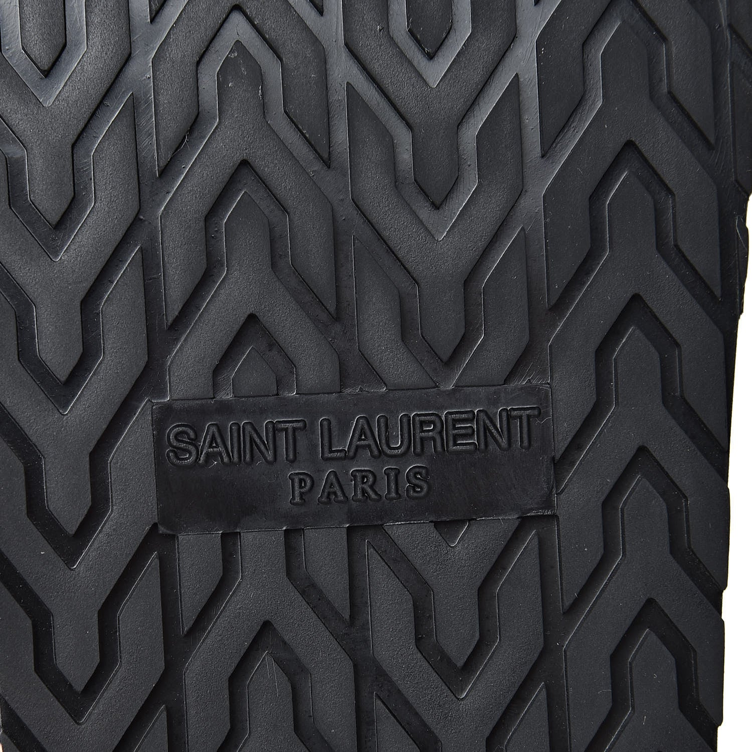 Saint Laurent Calfskin Monogram Womens Jimmy Joan Slide Sandals 39 Black 7 of 10