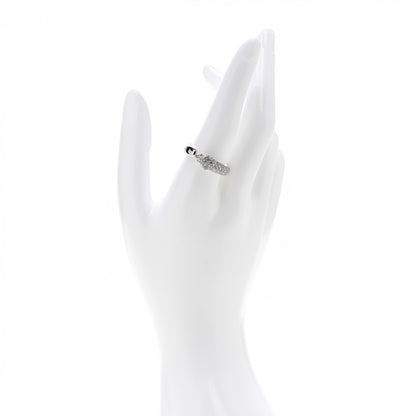 Cartier 18K White Gold Diamond Black Onyx Emerald Panthere De Cartier Ring 61 9.75 2 of 6