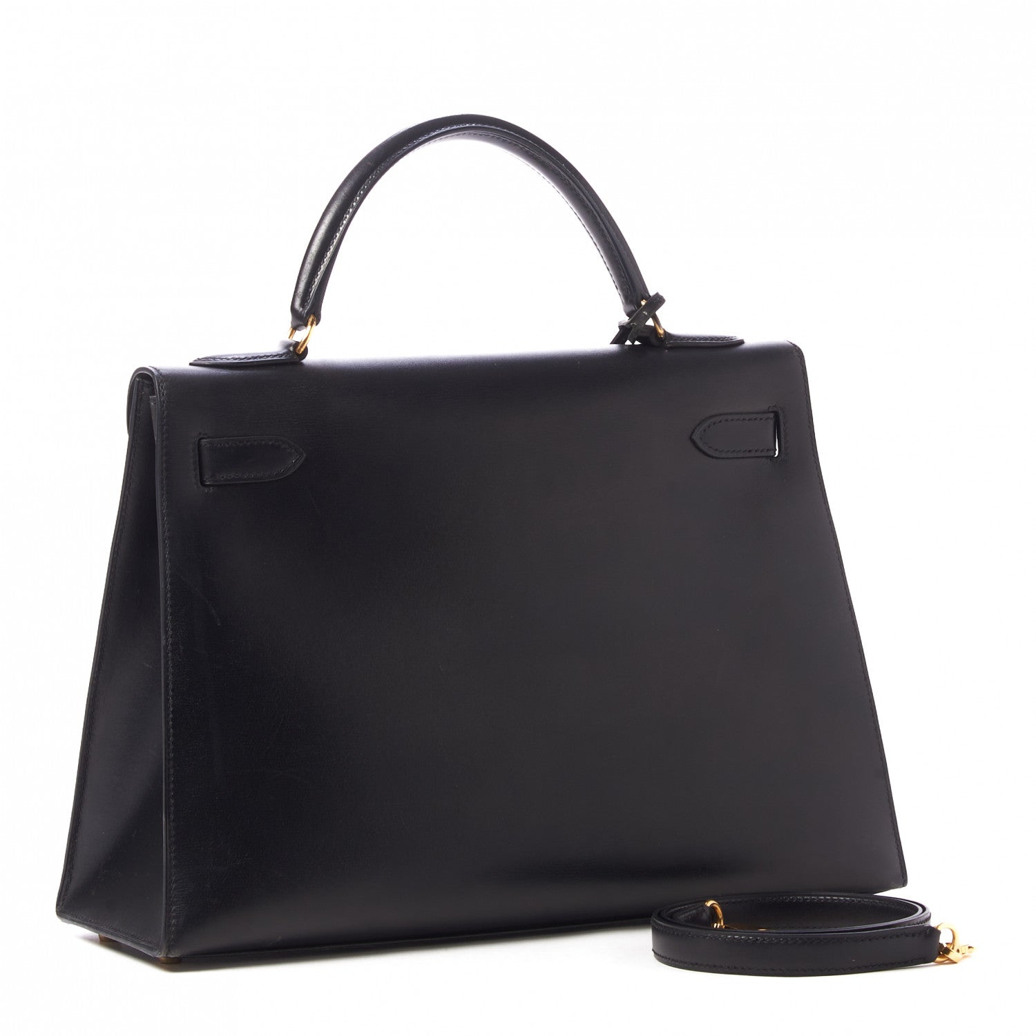Hermes Box Kelly Sellier 32 Black 3 of 35