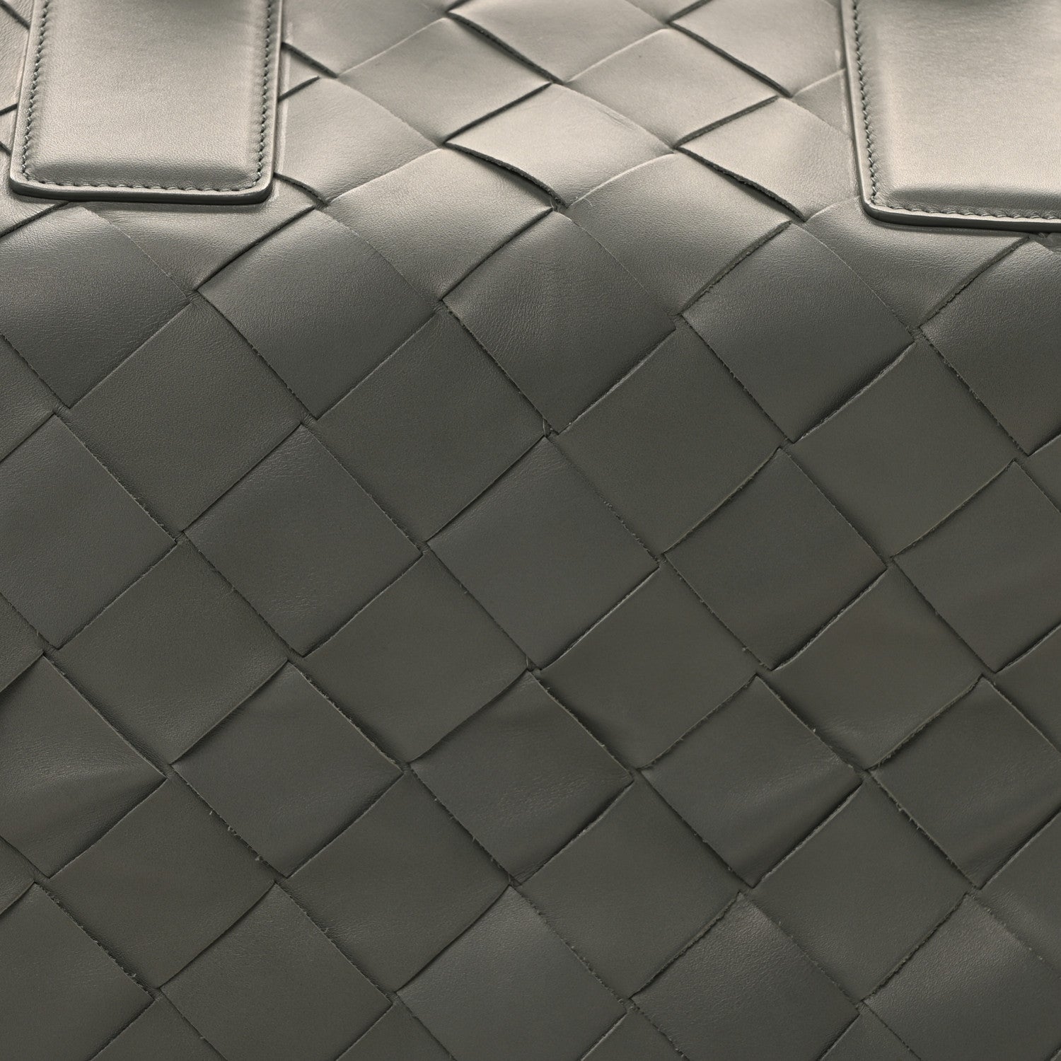 Bottega Veneta Nappa Maxi Intrecciato Large Duffel Grey 7 of 9