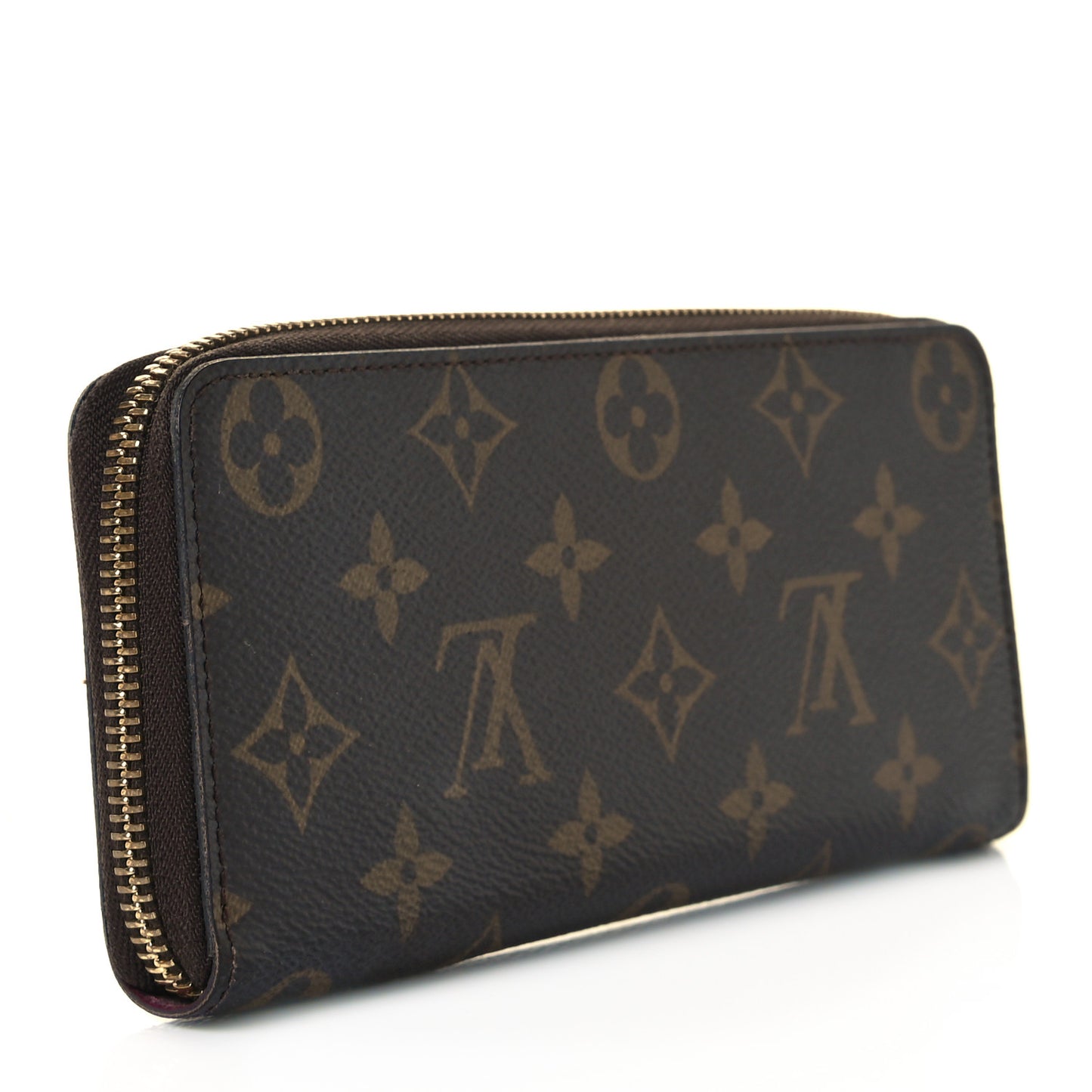 Monogram Clemence Wallet Fuchsia