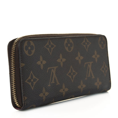 Louis Vuitton Monogram Clemence Wallet Fuchsia 3 of 10