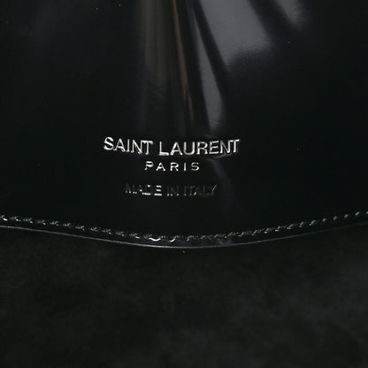 Saint Laurent Patent Calfskin Le 37 Bucket Bag Black 8 of 11