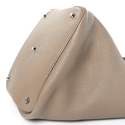 Hermes Taurillon Clemence Picotin Lock 26 GM Gris Tourterelle 9 of 9