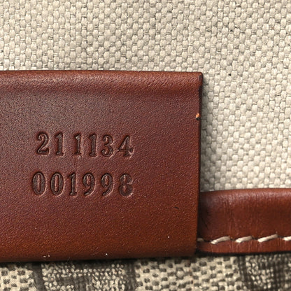 Gucci GG Plus Monogram Medium Signature Web Loop Tote Brown 7 of 9