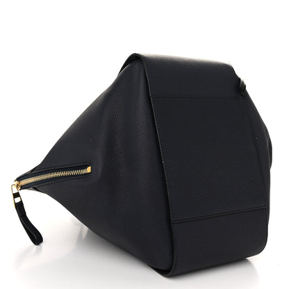 Loewe Calfskin Small Hammock Shoulder Bag Midnight Blue Black 4 of 10