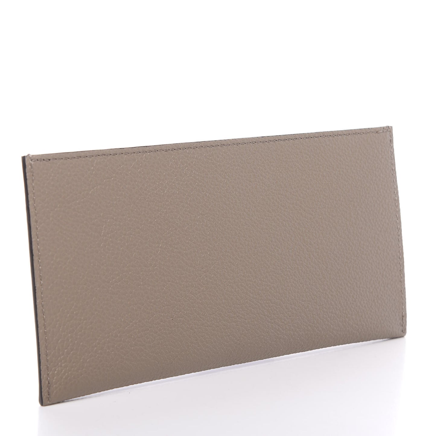 Calfskin Felicie Chain Wallet Card Holder Insert Tourterelle