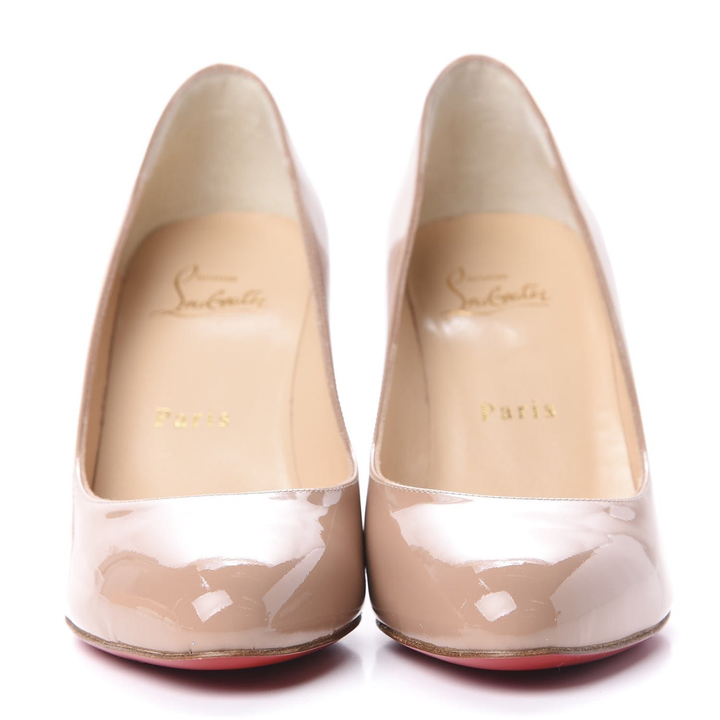 Patent Merci Allen 85 Pumps 36.5 Nude
