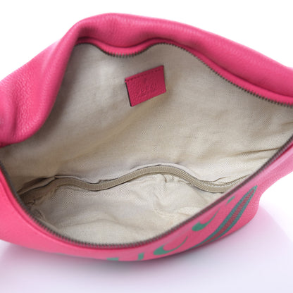 Gucci Grained Calfskin Logo Belt Bag Pink 5 of 10