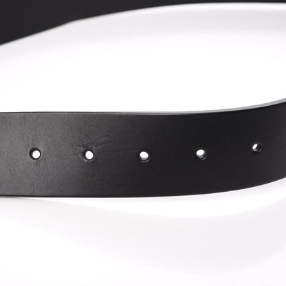 Gucci Calfskin Bi Color Interlocking G Belt 90 36 Black 5 of 7