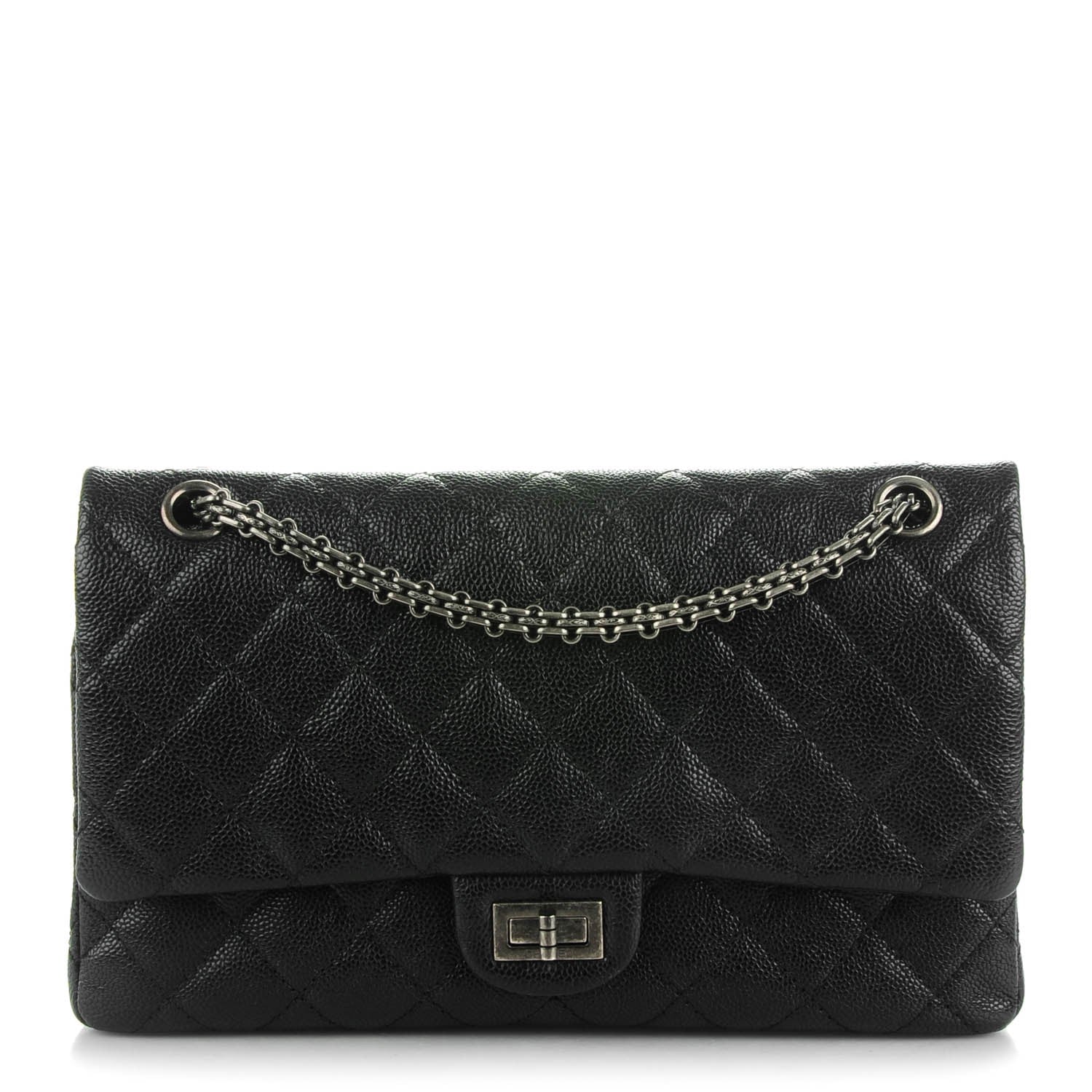 Chanel Caviar Quilted 2.55 Reissue 226 Flap Black 1 of 7