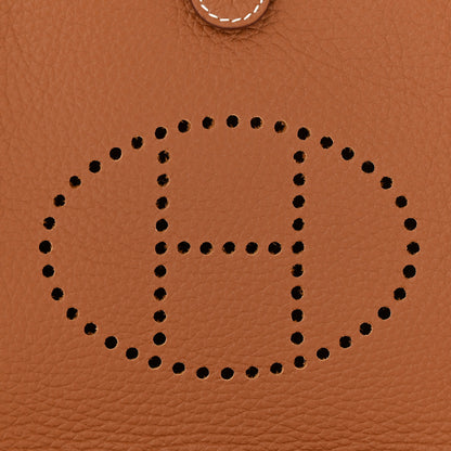 Hermes Taurillon Clemence Evelyne TPM Gold 8 of 11