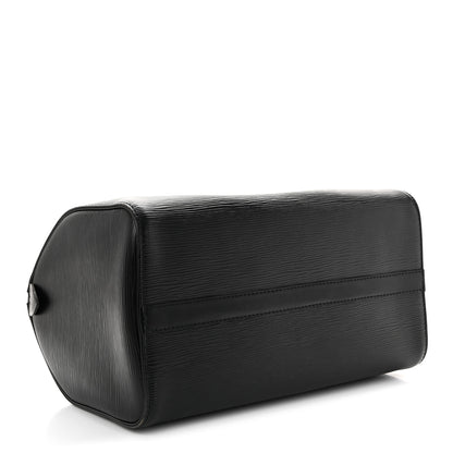 Louis Vuitton Epi Speedy 30 Black 4 of 11
