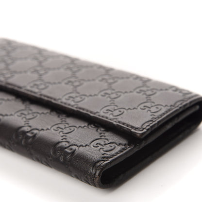Gucci Guccissima Continental Flap Wallet Chocolate 7 of 9