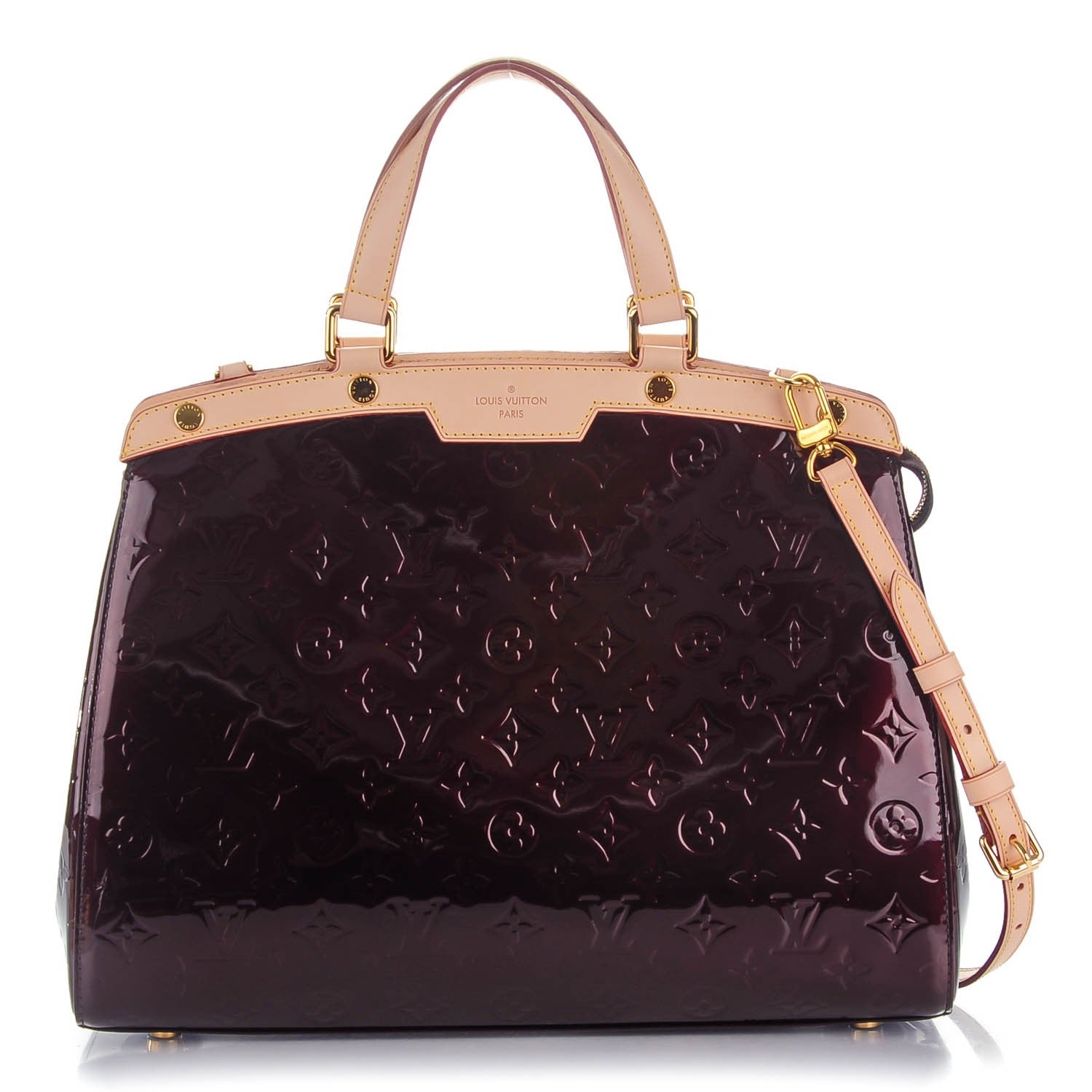Louis Vuitton Vernis Brea GM Amarante 1 of 7