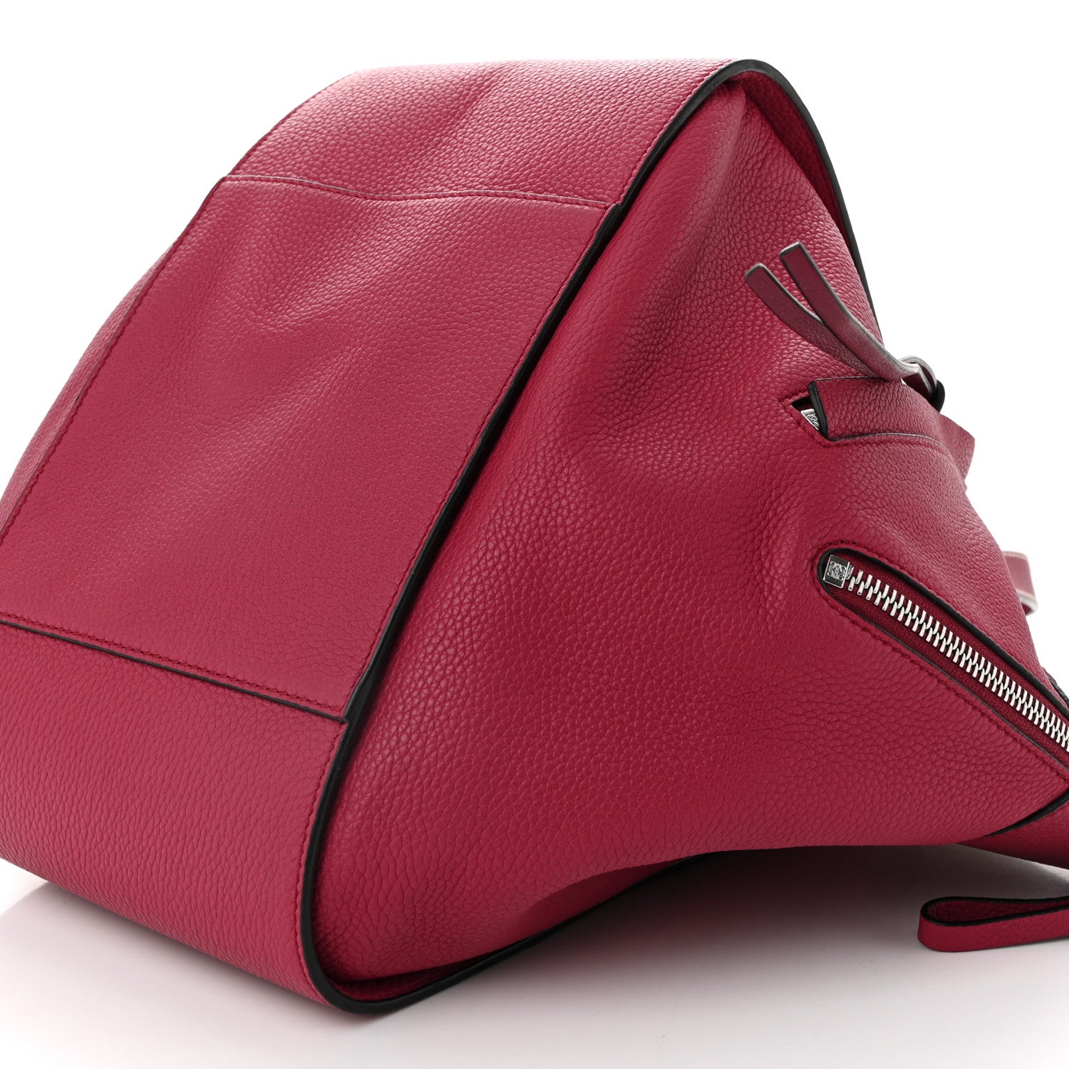 Loewe Grained Calfskin Small Hammock Shoulder Bag Raspberry