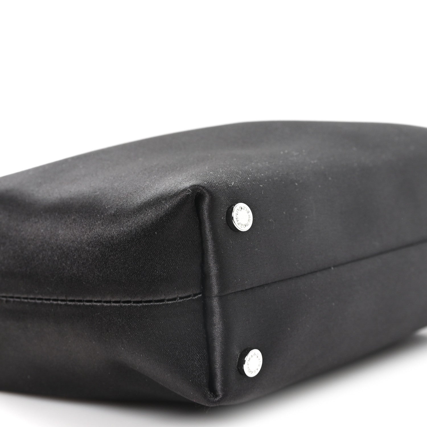Alexander Wang Satin Crystal Heiress Pouch Black 9 of 11