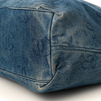 Chanel Denim CC Hobo Dark Blue 9 of 16