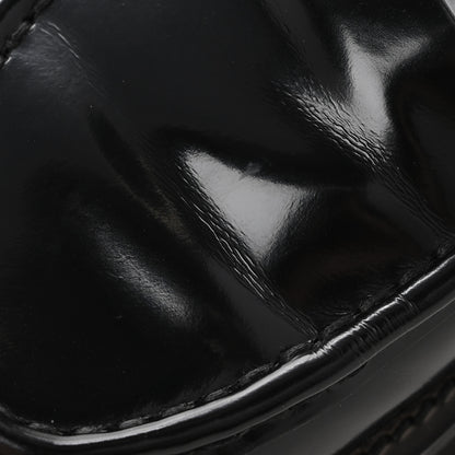 Gucci Cordovan Lux Womens Horsebit 45mm Platform Loafers 39 Black 11 of 11