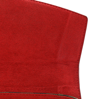 Louis Vuitton Damier Ebene Caissa Clutch Cherry 11 of 12