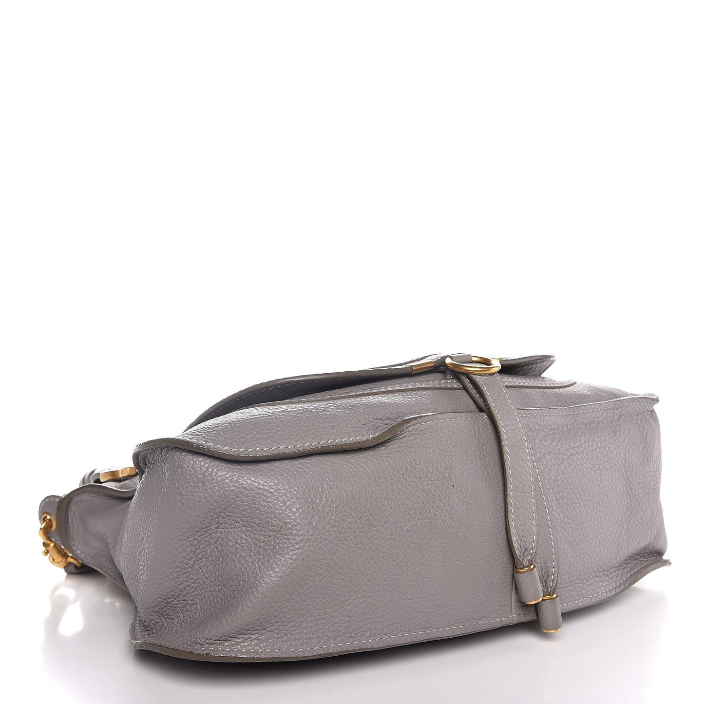 Calfskin Medium Marcie Satchel Cashmere Grey