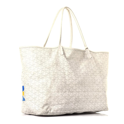 Goyard Goyardine Saint Louis GM White 3 of 10