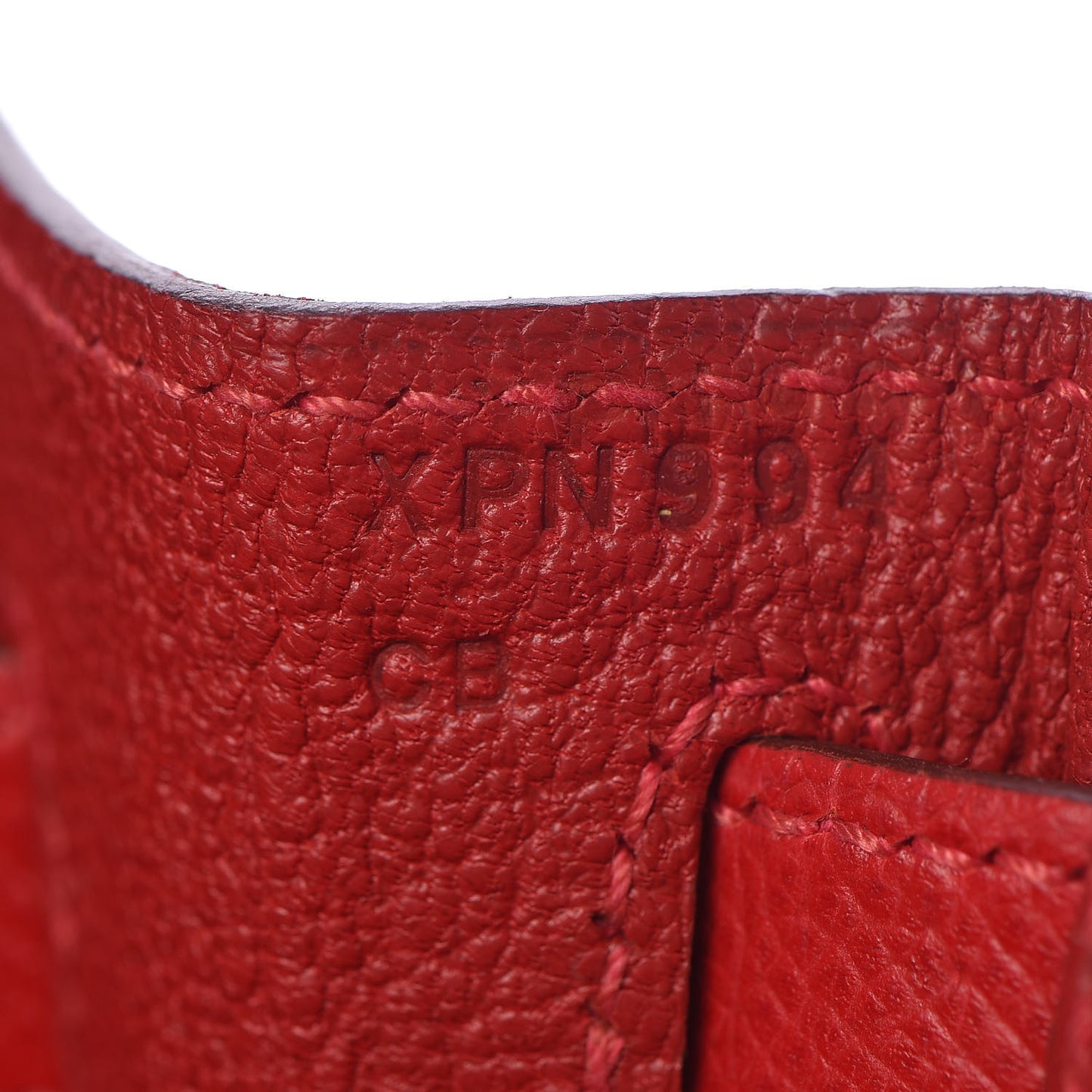 Epsom Kelly Sellier 28 Rouge Casaque