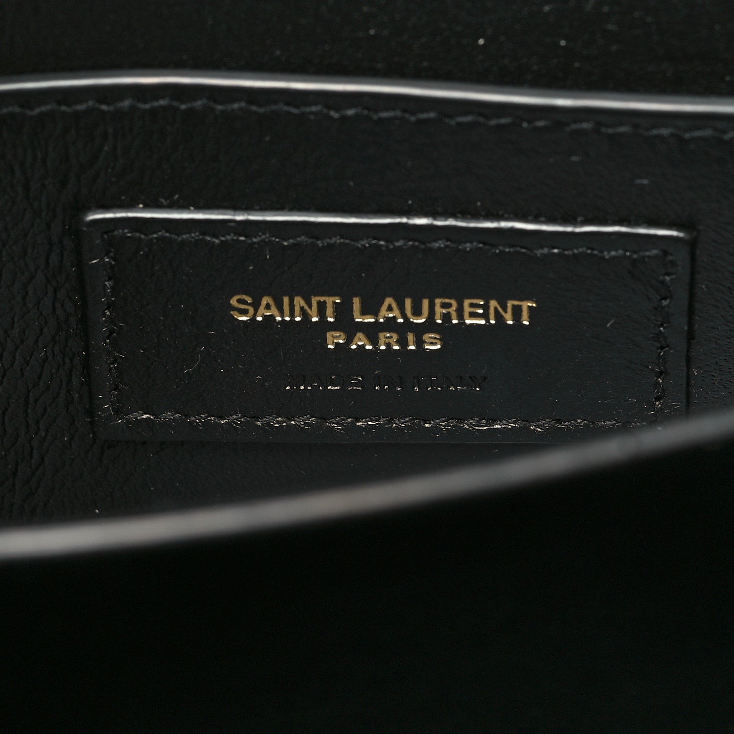 Saint Laurent Grain de Poudre Mini Classic Monogram Cassandra Top Handle Black 6 of 10