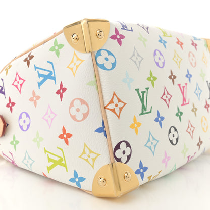 Louis Vuitton LV X TM Monogram Multicolor Speedy Bandouliere 25 White 8 of 10