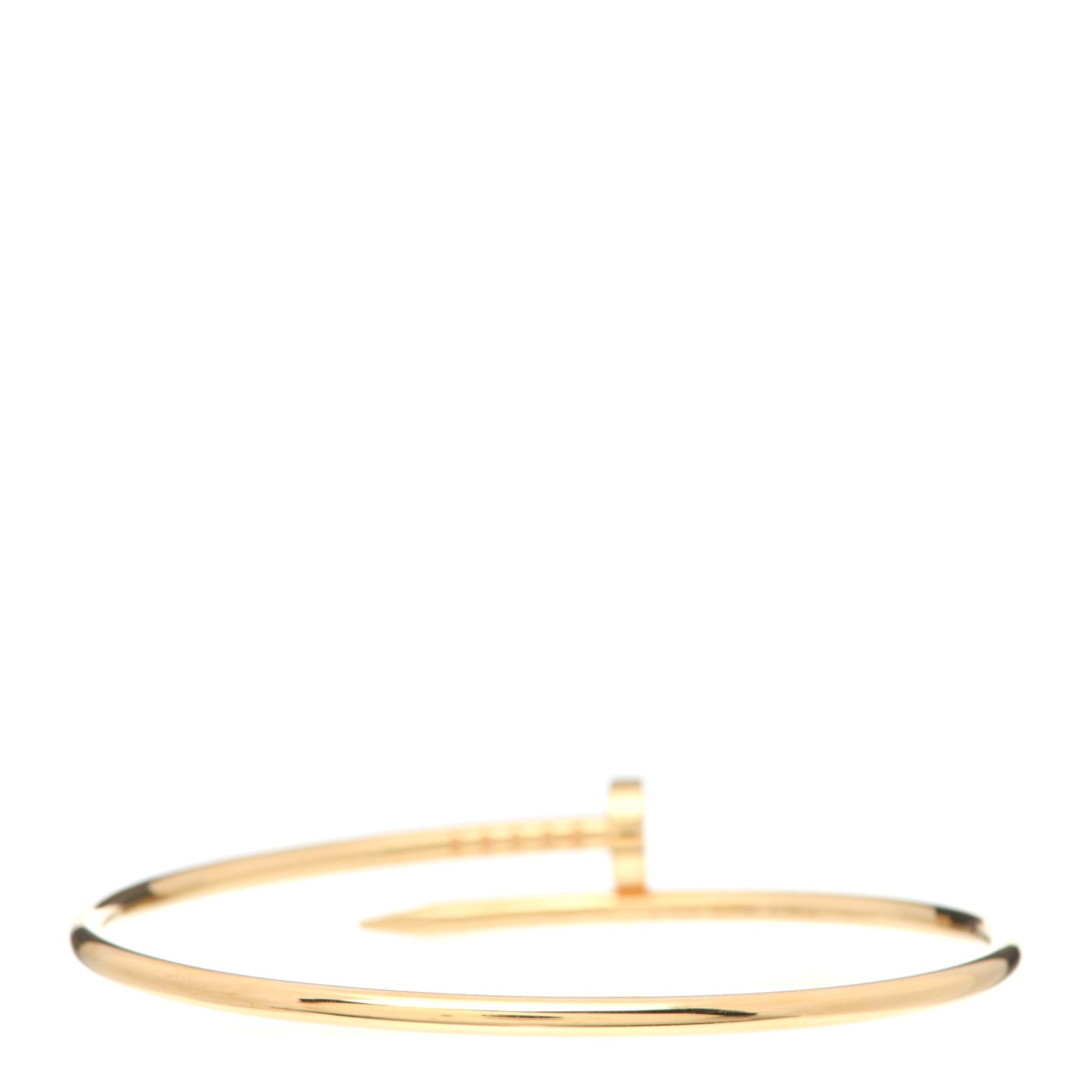 Cartier 18K Yellow Gold Small Juste Un Clou Bracelet 16 3 of 5