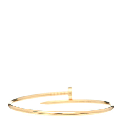 Cartier 18K Yellow Gold Small Juste Un Clou Bracelet 16 3 of 5