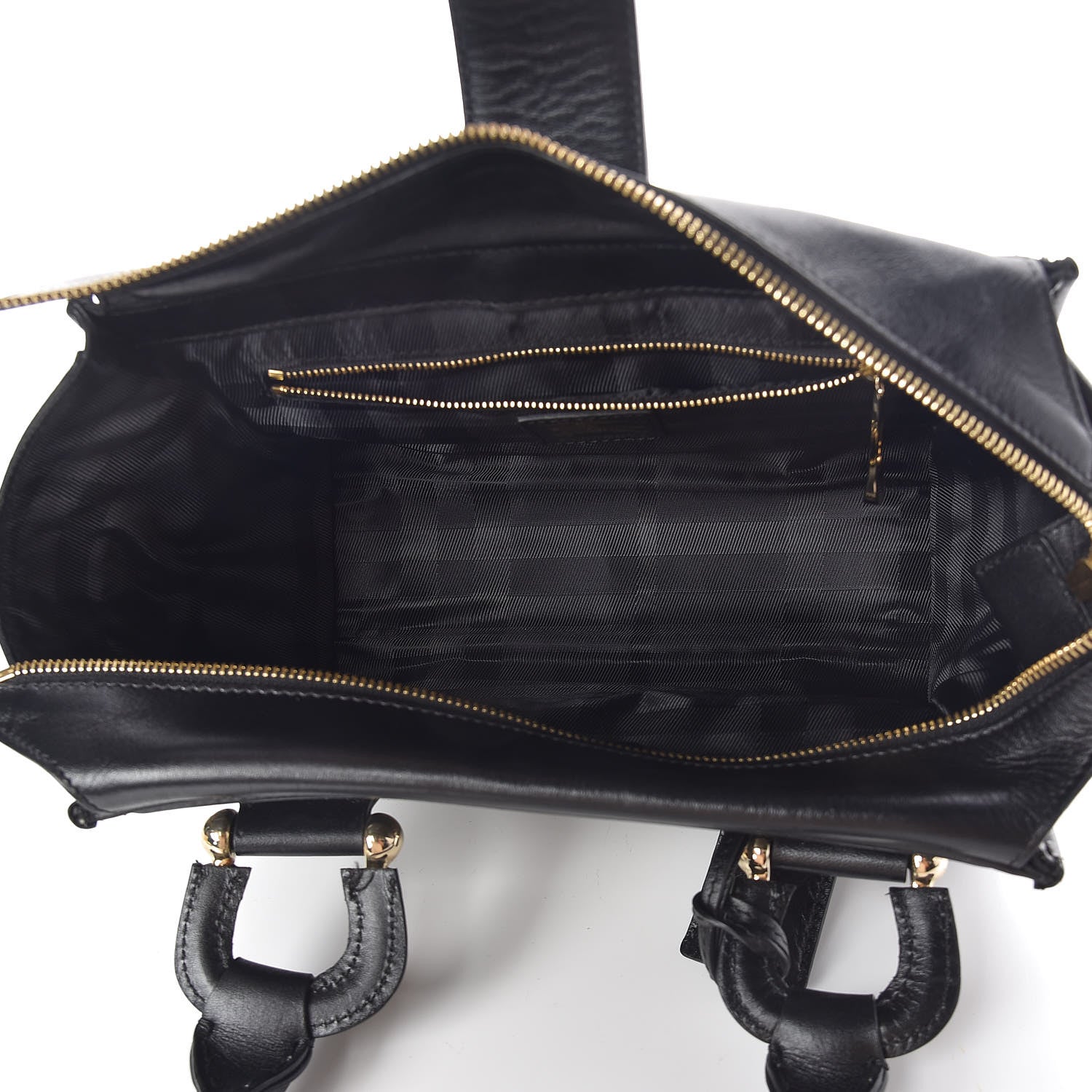 Burberry Calfskin Quilted Manor Tote Black 5 of 9