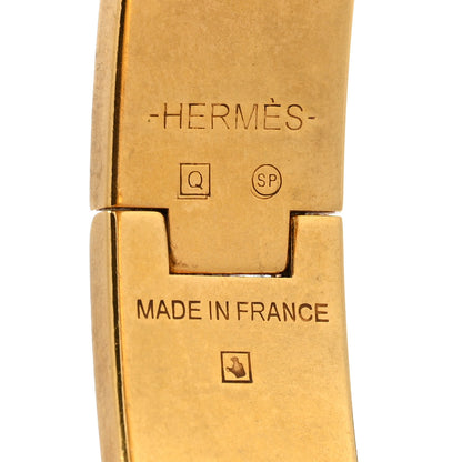 Hermes Enamel Narrow Clic Clac H Bracelet PM White 4 of 7
