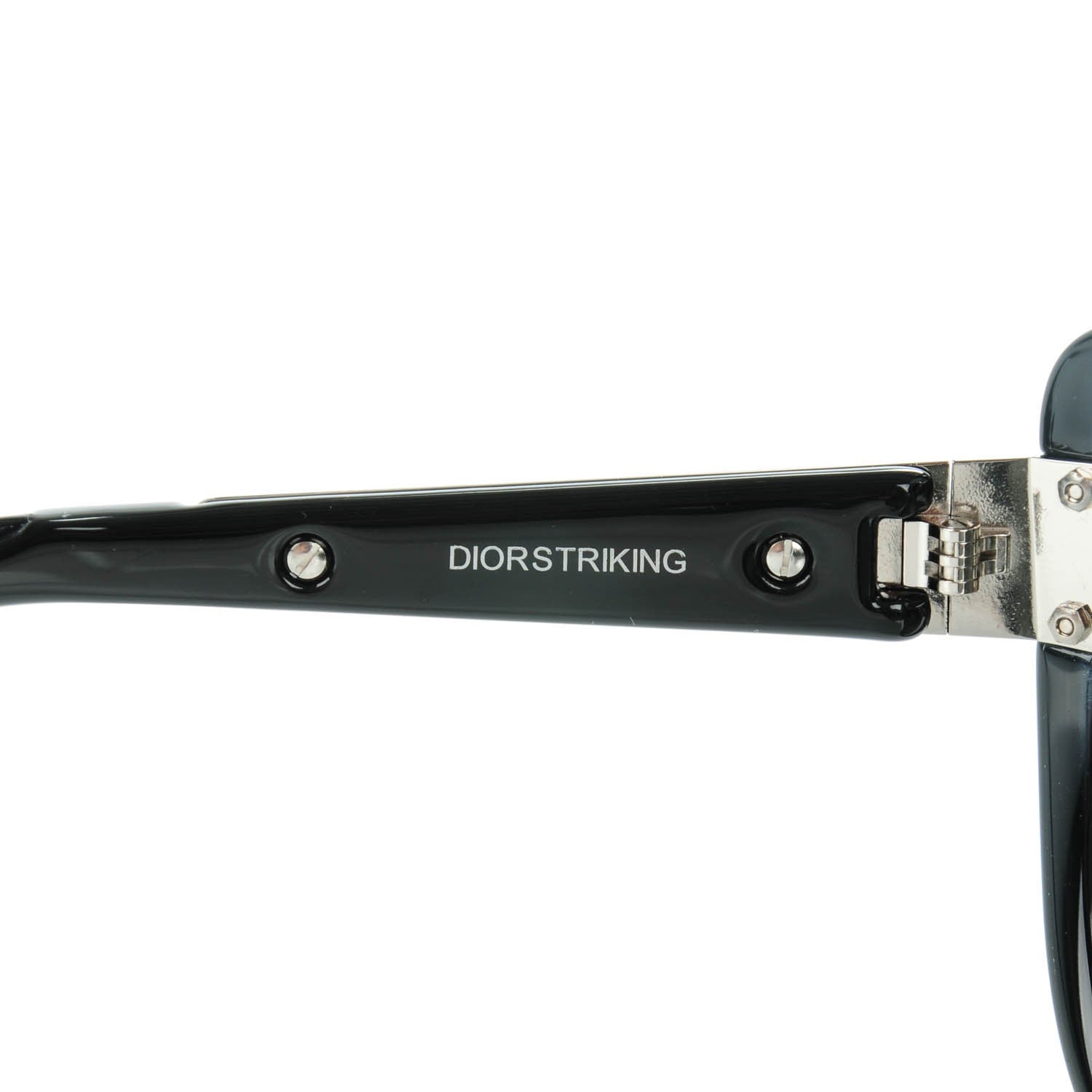 Christian Dior Striking Oversized Sunglasses Black 4 of 8
