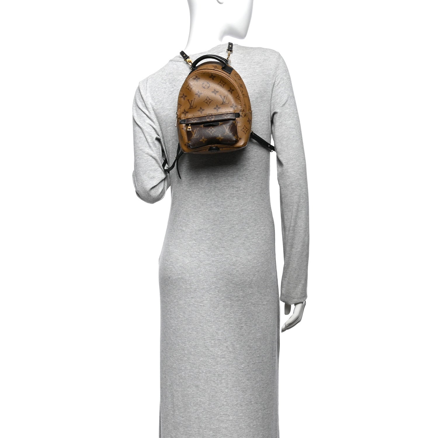 Louis Vuitton Reverse Monogram Palm Springs Backpack Mini 2 of 9