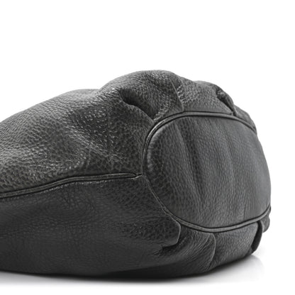 Gucci Pebbled Calfskin Medium Pelham Hobo Black 9 of 10